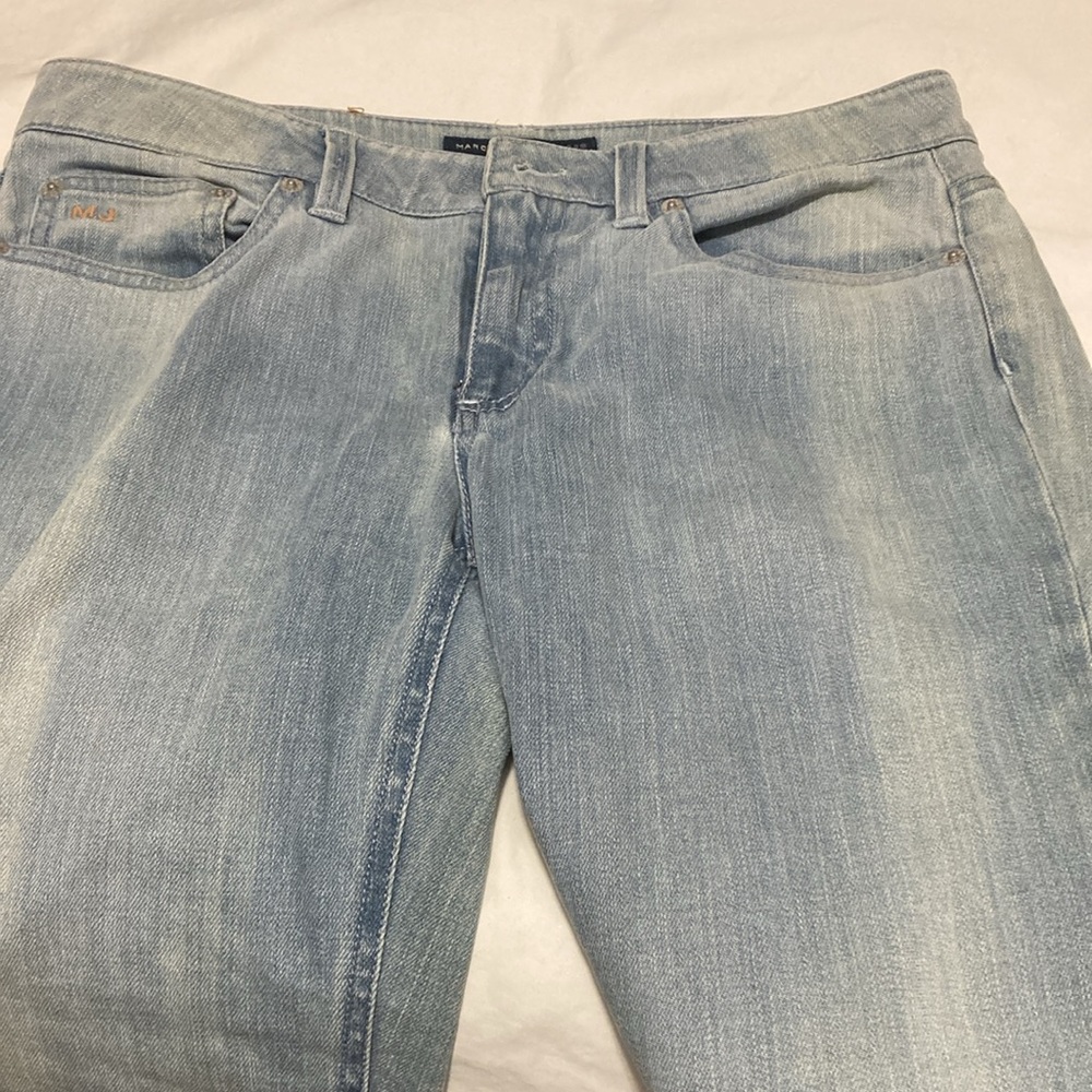 Mark by Mark Jacobs light blue wash midrise jeans